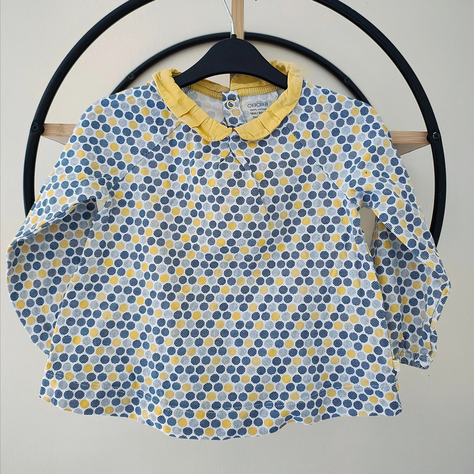 18 mois Teeshirt a col obaibi okaidi